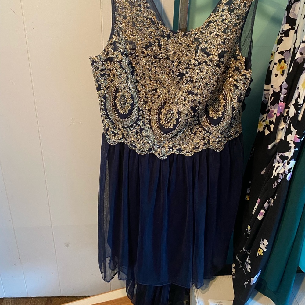 city studio high low dress